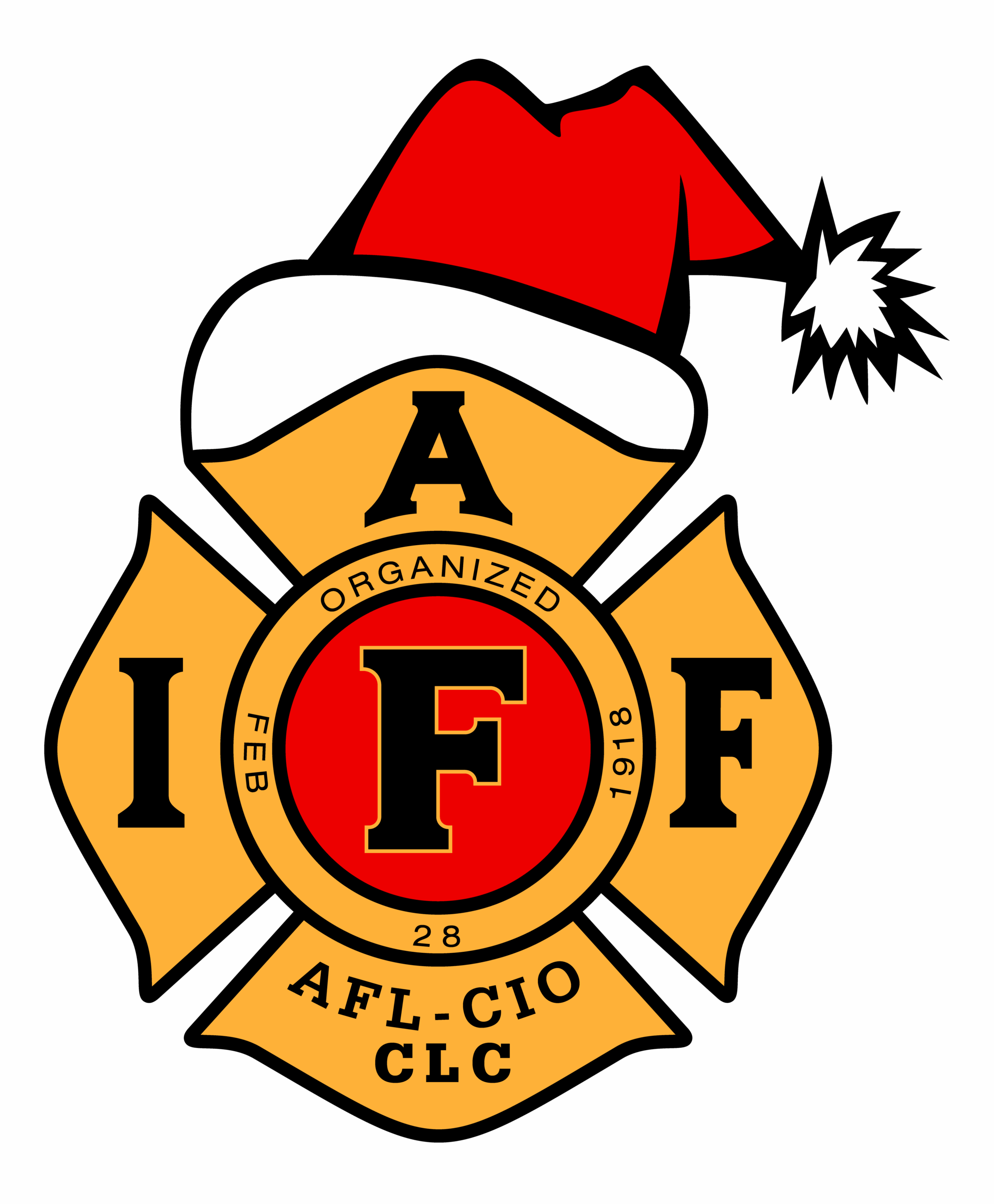 Gold IAFF Logo